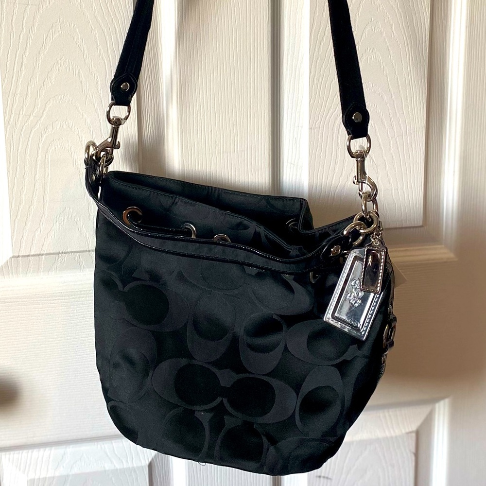 Coach poppy draw string bag TAGS STILL ON